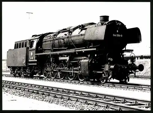 Fotografie Deutsche Bahn, Dampflok, Tender-Lokomotive Nr. 044 594-0, Eisenbahn