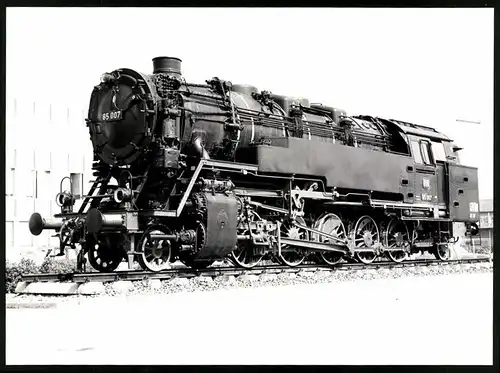 Fotografie Deutsche Bahn, Dampflok, Lokomotive Nr. 85 007, Eisenbahn