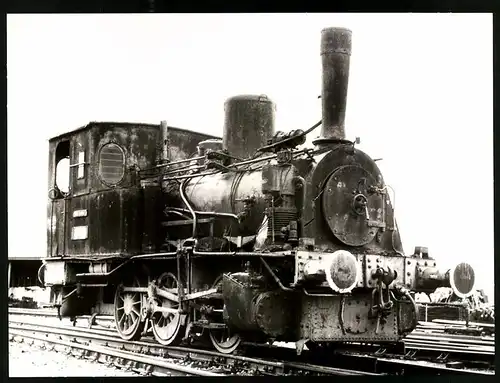 Fotografie deutsche Eisenbahn, ehemalige Reichsbahn Dampflok, Lokomotive