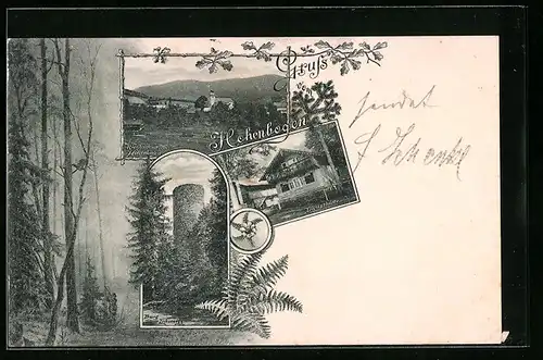 AK Hohenbogen, Burg, Diensthütte