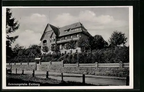 AK Wernigerode /Hasserode, Genesungsheim Eichberg