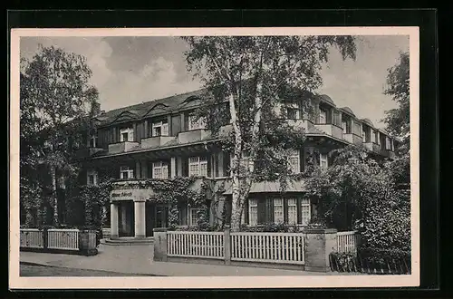 AK Dresden, Bad Weisser Hirsch, Dr. Lahmanns Sanatorium