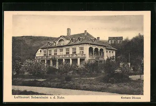 AK Sobernheim a. d. Nahe, Kurhaus Dhonau