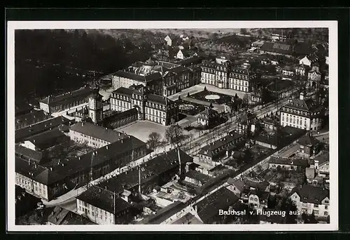 AK Bruchsal, Blick v. Flugzeug aus