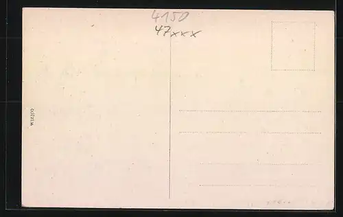 AK Crefeld, Ansicht Webeschule