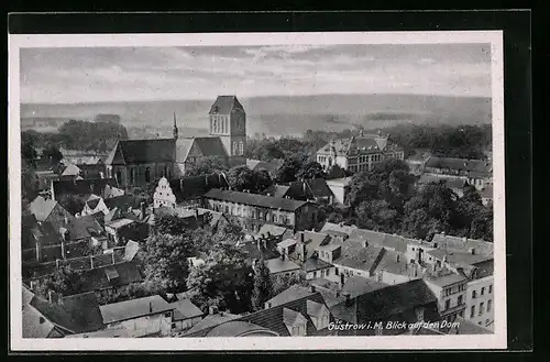 AK Güstrow i. M., Blick auf den Dom