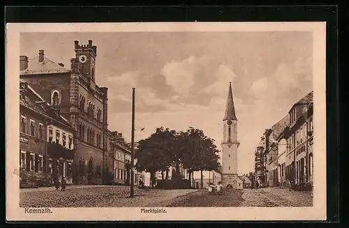 AK Kemnath, Ansicht Marktplatz