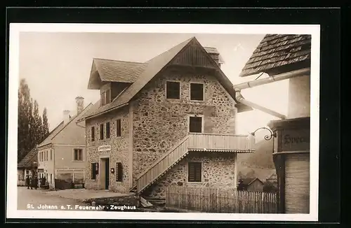 AK St. Johann a. T., Feuerwehr, Zeughaus