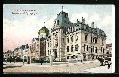 AK La Chaux-de-Fonds, Contrôle et Synagoge