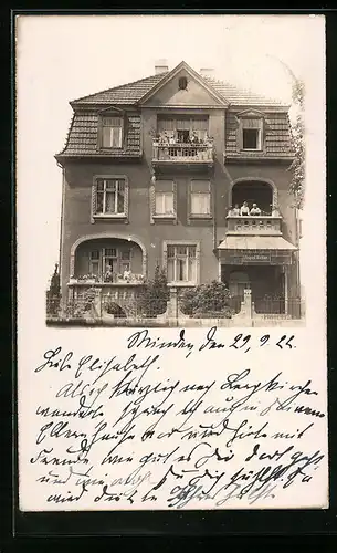 Foto-AK Minden /Westfalen, Haus & Geschäft von August Richter