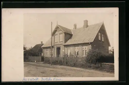 Foto-AK Aventoft, Bertels Haus