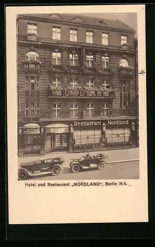 AK Berlin, Hotel-Restaurant Nordland, Invalidenstr. 115