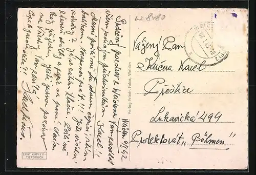 AK Weiden / Bayern, Max Reger-Strasse mit Johannis-Strasse