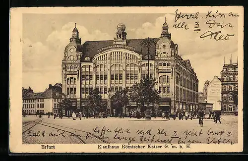 AK Erfurt, Kaufhaus Römischer Kaiser G. m. b. H.