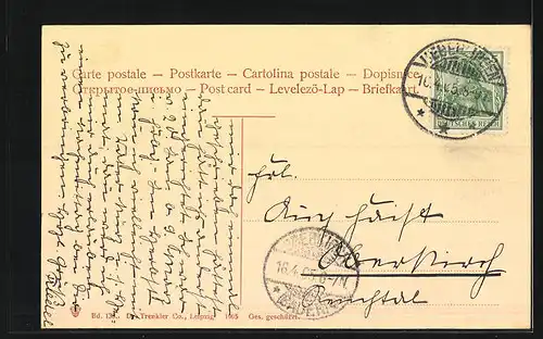 AK Konstanz, Postamt und Marktstätte