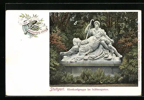 AK Stuttgart, Eberhardgruppe im Schlossgarten