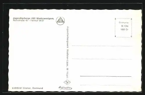 AK Niederwenigern, Jugendherberge, Ruhrstrasse 40