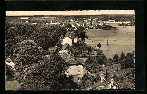 AK Königsbrück /Sa., Blick nach Westen auf Stenz