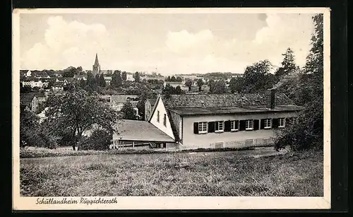AK Ruppichteroth, Ansicht aus der Vogelschau, Schullandheim