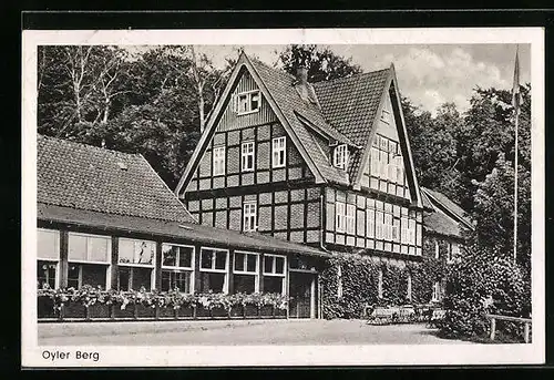 AK Nienburg, Gasthaus Oyler Berg, Inh. H. Strassburg