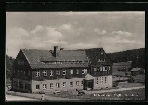 AK Mühlleithen i. Vogtl., Blick auf Buschhaus