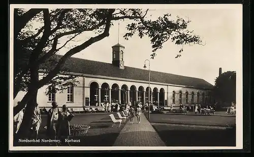 AK Norderney, Am Kurhaus