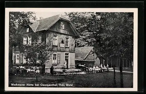 AK Georgenthal /Thür. Wald, Wechmarer Hütte