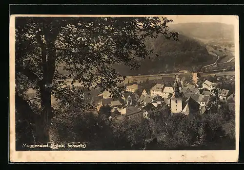 AK Muggendorf /Fränk. Schweiz, Ortsansicht aus der Vogelschau