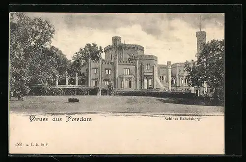AK Potsdam, Schloss Babelsberg