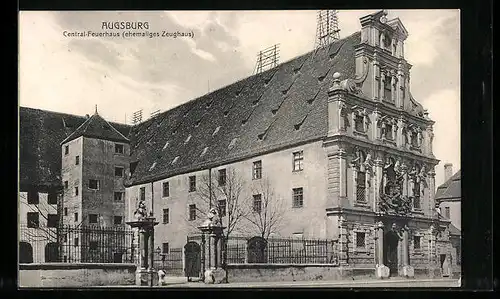AK Augsburg, Central-Feuerhaus, Ehemaliges Zeughaus