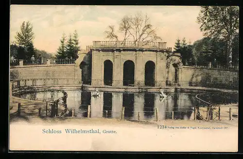 AK Kassel, Schloss Wilhelmsthal, Grotte