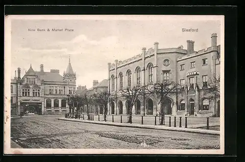 AK Sleaford, New Bank & Market Place