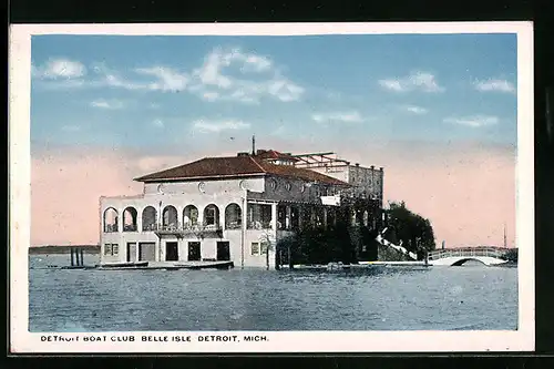 AK Detroit, MI, Detroit Boat Club Belle Isle