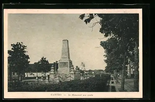 AK Cantho, Le Monument aux morts
