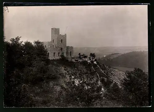 Fotografie Brück & Sohn Meissen, Ansicht Bad Sulza, Blick auf die Ruine der Sonnenburg
