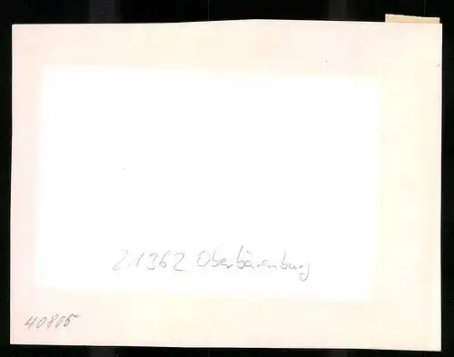 Fotografie Brück & Sohn Meissen, Ansicht Oberbärenburg / Erzg., Blick in den Ort im tiefen Winter