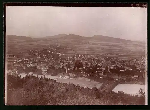 Fotografie Brück & Sohn Meissen, Ansicht Löbau i. Sa., Blick vom Friedrich-August-Turm auf die Stadt