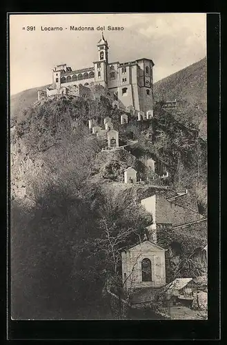 AK Locarno, Madonna del Sasso