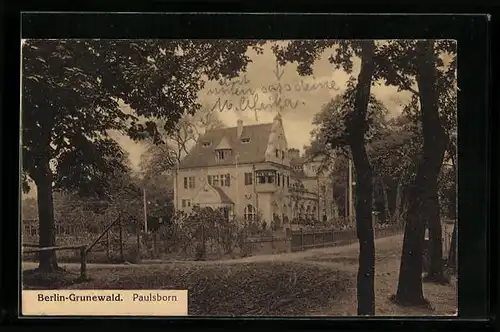 AK Berlin-Grunewald, Paulsborn