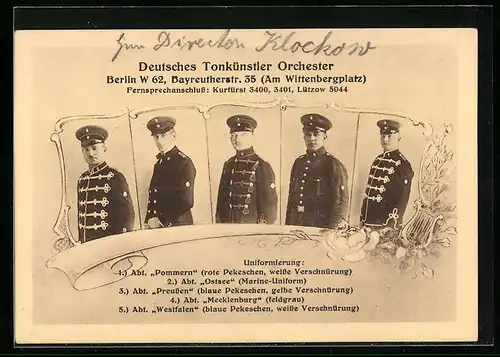 AK Berlin, Deutsches Tonkünstler Orchester, Bayreutherstr. 35
