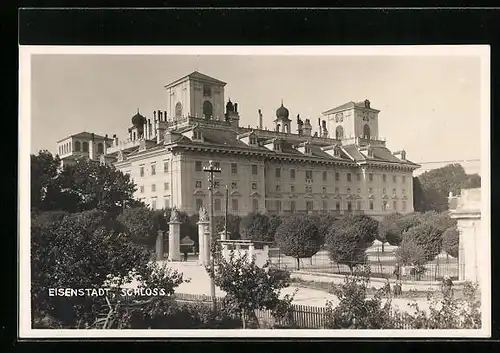 AK Eisenstadt, Schloss mit Parkanlagen