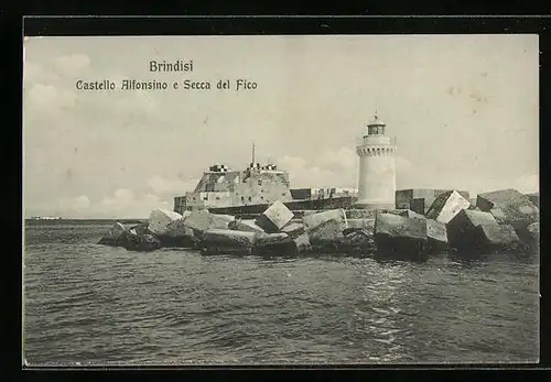 AK Brindisi, Castello Alfonsino e Secca del Fico