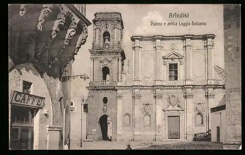 AK Brindisi, Duomo e antica Loggia Balsamo