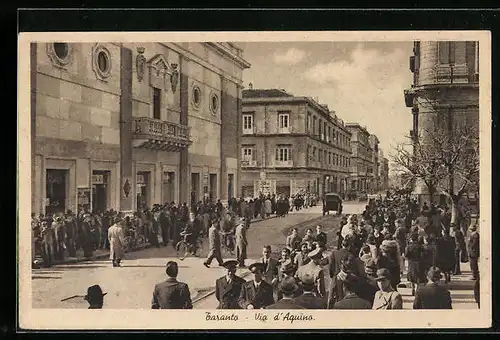 AK Taranto, Via d`Aquino