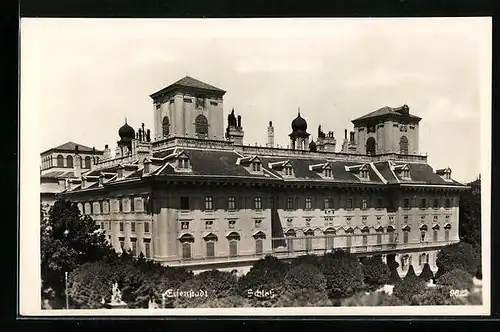 AK Eisenstadt, Schloss aus der Vogelschau