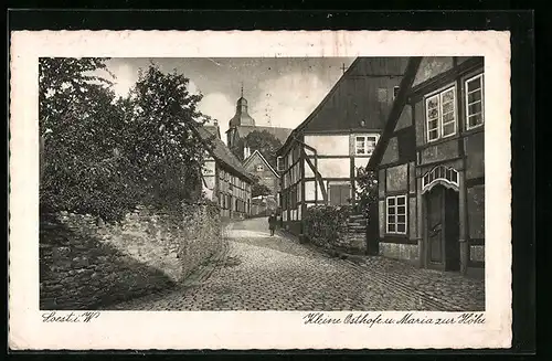 AK Soest i. W., Kleine Osthofe und Maria zur Höhe