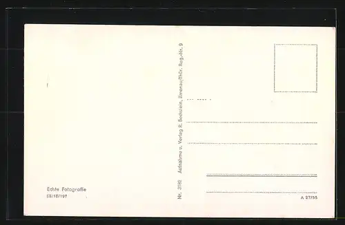 AK Schmiedefeld a. Rstg., Haus Film-Bühne aus der Vogelschau