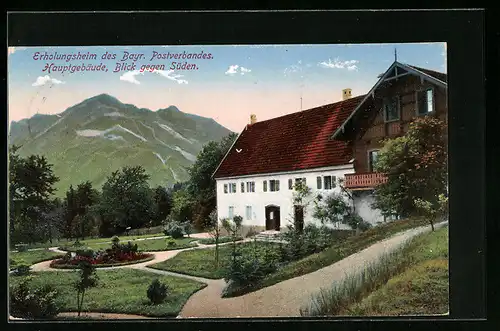 AK Brannenburg, Erholungsheim des Bayer. Postverbandes