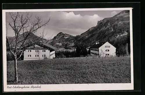 AK Brannenburg /Inn, Post-Erholungsheim Alpenhof