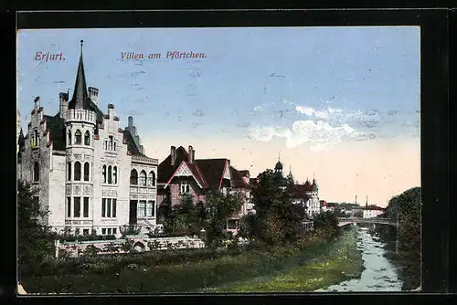 AK Erfurt, Villen am Pförtchen